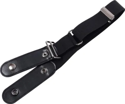Produktbild von Gürtel ohne Schnalle, elastischer, unsichtbarer Gürtel, schnallenloser Gürtel, Taillenband, Stretchgürtel für Damen und Herren für Hosen, Jeans, Uniformen, Kleider, Taillengürtel