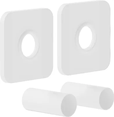 Immagine prodotto di Mexen Uni-Term Set per radiatore singolo bianco con mascherina - W909-000-20