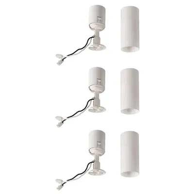 Produktbild von 50x Müller Renolamp Lampenfassung E27 3er Set Weiß Renovierfassung Licht Leuchte