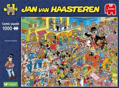 Produktbild von Jan van Haasteren - Dias de los Muertos - 1000 Teile