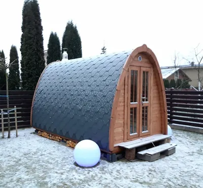 Produktbild von Sauna Holz Garten Holzsauna Outdoor Saunas Trockensauna 350x240x260