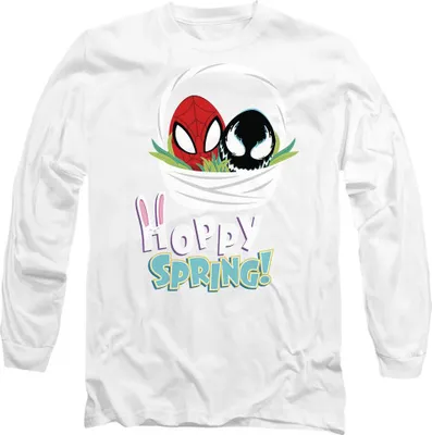 Produktbild von Spider-Man - "Hoppy Spring" T-Shirt für Herren/Damen Uni TV14333 (XXL) (Weiß)