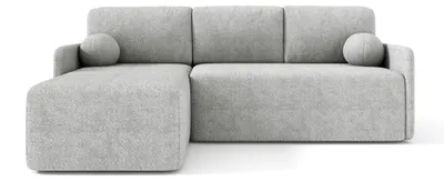 Produktbild von Selsey BLOOM - Ecksofa mit Schlaffunktion, Bouclé-Bezug in Grau