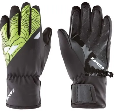 Obrázok produktu pre Rukavice ZANIER Silian Stx Black/Green Zelená 6