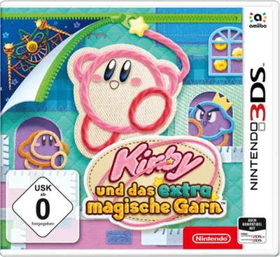 Produktbild von Nintendo Kirby und das extra magische Garn, Nintendo 3DS, E (Jeder)