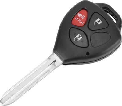 Produktbild von Auto-Schlüsselanhänger-Gehäuse, verschleißfest, einfache Installation, Fernbedienungsgehäuse, Schwarz, Ersatz für RAV4 Yaris Venza Reparatur