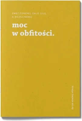 Produktbild von Zeszyt A5 24 kartki w kratkę - Dla zmęczonego