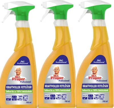 Produktbild von P&G Professional Mr. Proper Professional Kraftvoller Fettlöser 3 x 750ml