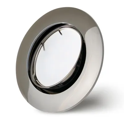 Produktbild von Set Einbaustrahler gunmetal Ø68mm Lochbohrung mit LED Modul 5 Watt 400 Lumen Warmweiß 2700K ultra flach 30mm schwenkbar