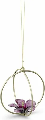 Immagine prodotto di Swarovski Garden Tales Hibiskus Kugel Ornament, Groß 5619233 Neuheit 2022 /Abverkauf nur solange Vorrat reicht