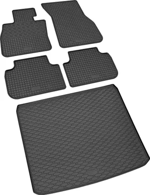 Produktbild von Passgenaue Gummifußmatten und Laderaumwanne von Z4L passend für BMW 2 Gran Coups (F44) ab 2020