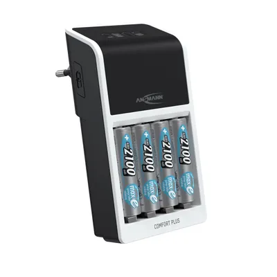 Produktbild von ANSMANN Akku Ladegerät Autom. inkl. 4x AA 2100mAh
