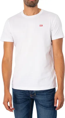 Produktbild von Diesel T-Shirt mit Miegor-Logo, Weiß S