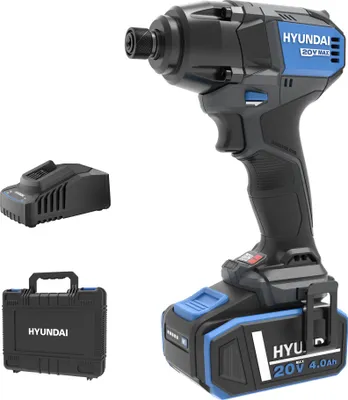 Produktbild von HYUNDAI Akku-Schlagschrauber ID20X-230 (20V, bürstenloser Motor, 230 Nm, 1 x 4.0 Ah Akku, Ladegerät)