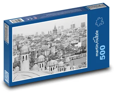 Zdjęcie produktu dla Puzzle 500 Stambuł - Panorama miasta - martinpuzzle