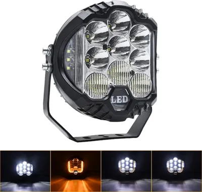 Productafbeelding van 7-inch, 31W, driekantig knipperend LED werklamp (wit licht)