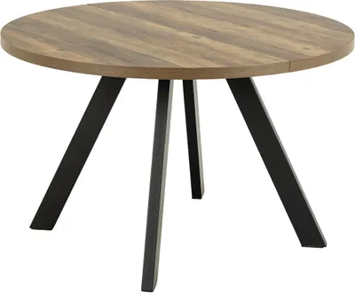 Produktbild von Zalida Esstisch Ø120cm, 210cm ausziehbar natur.