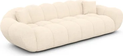 Produktbild von Strukturstoff 4-Sitzer Couch Liva Creme