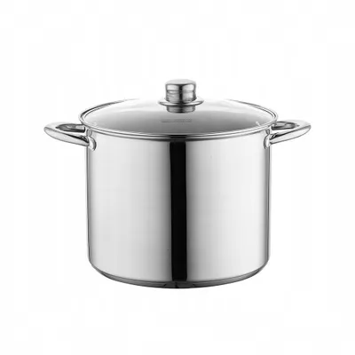 Produktbild von FLORINA CARO Edelstahl Topf mit Deckel / Kochtopf / Suppentopf 6,1l