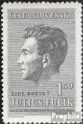 Produktbild von Briefmarken Tschechoslowakei 1951 Mi 645 gestempelt Fucik