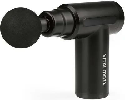Image de VITALmaxx Massage Gun - 4 embouts différents - noir