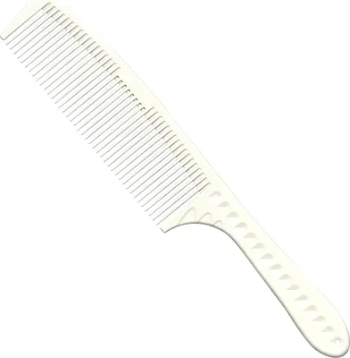 Produktbild von JRL Professional Maschinen Haarschneide Griffkamm 7.6" weiß