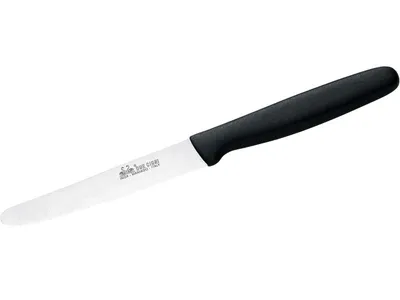 Produktbild von DUE CIGNI Tischmesser, rostfreier Stahl, Teilwellenschliff,, Kunststoffgriff