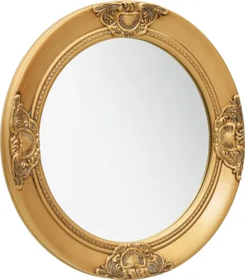 Produktbild von vidaXL Wandspiegel im Barock-Stil 50 cm Golden