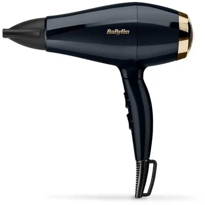 Produktbild von BaByliss 5911E, Gleichstrom, 26,4 m/s, Schwarz, Gold, Hängeschlaufe, 2,2 m, Tasten