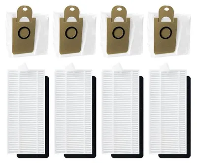 Zubehör-Kit für Q6 SE Roboter-Staubsauger, 4 Beutel + 4 Filter