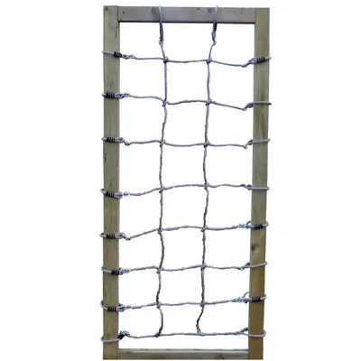 Produktbild von Kletternetz H:200 x B:75 cm Natur aus PP-Seil wetterfest handgeknüpft