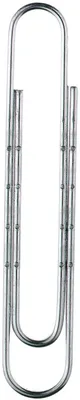 Produktbild von ALCO Büroklammer 262 77mm gewellt rund verzinkt 100 St./Pack.