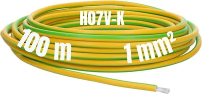 Zdjęcie produktu dla LAPP 4160300 Skrętka wielostandardowa SC 2.1 1 x 1 mm² zielono-żółta 100 m (4160300)