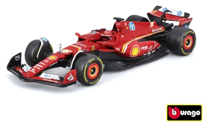 Imagen del producto de Bburago 1:43 Fórmula F1 Ferrari Scuderia Sf-24 (2024) Nr.16 Charles Leclerc - Con conductor y decoración