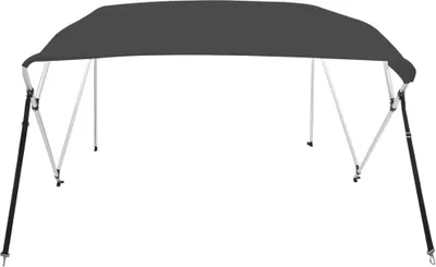 Zdjęcie produktu dla vidaXL Bimini Top z 4 łukami w kolorze antracytowym 243x196x137 cm