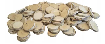 Produktbild von Birkenholzscheibe für Papageienspielzeug - DIY-Pfotchen 6-9 cm Durchmesser