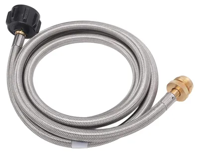 Image de Adaptateur de raccordement pour gaz, compatible avec barbecues et grils
