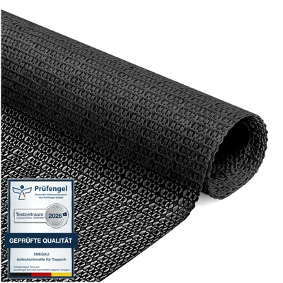 Imagen del producto de Alfombrilla antideslizante para alfombras, PVC, 80x130 cm, cortable, para suelos de alfombra