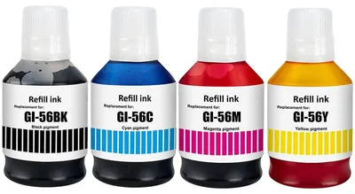 Productafbeelding van Kleurpatronen, compatibel met Canon, multipack van 4 stuks