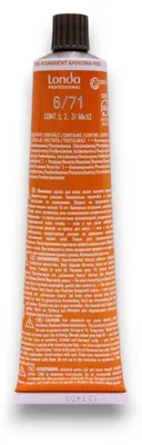 Produktbild von Londa Professional, Londacolor, Ammonia-Free, Demi-Permanent Hair Dye, 6/71 , 60 ml