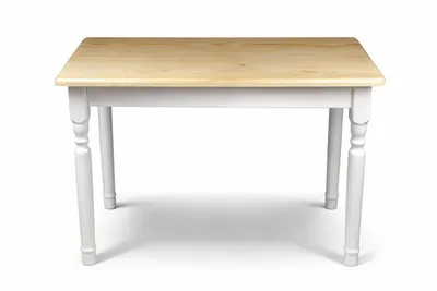Produktbild von Esstisch Küchentisch Tisch Kiefer massiv Restaurant Holz Speisetisch in versch. Größen (50x60, Unbehandelt)