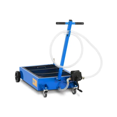 Produktbild von MSW Fahrbare Ölwanne - 55 L - Handpumpe