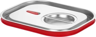 Zdjęcie produktu dla Pokrywka Hendi GN z silikonową obręczą Kitchen Line GN1/2