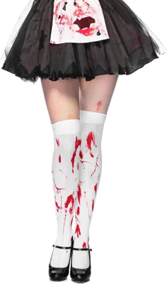 Produktbild von Blutige Overknee Strümpfe