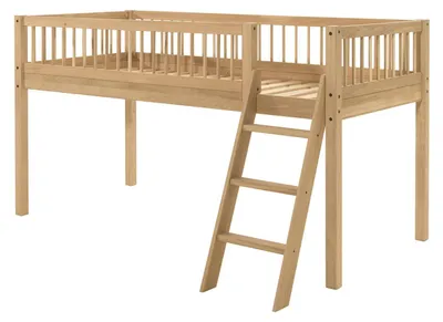 Produktbild von Vipack Halbhochbett – Forrest – 90 x 200 cm – Eiche