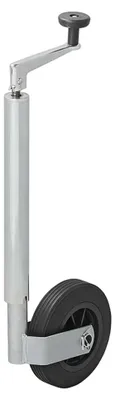 Produktbild von Stützrad 35mm Kunststofffelge mit Vollgummireifen 160x40mm