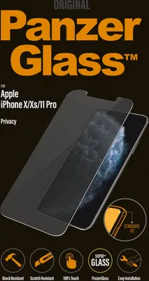 Produktbild von PanzerGlass Privacy Protector for iPhone 11 Pro/XS/X clear