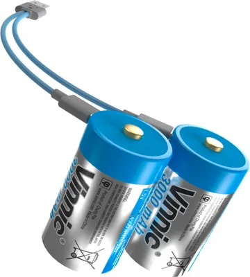 Produktbild von Vinnic Rechargeable Akku C USB Type-C, 2pcs.