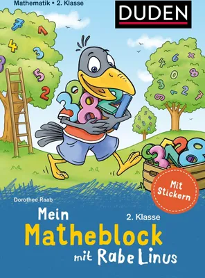 Produktbild von Mein Matheblock mit Rabe Linus - 2. Klasse