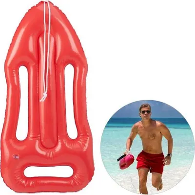 Produktbild von Strapazierfähige aufblasbare Schwimmboje aus Kunststoff in Torpedoform